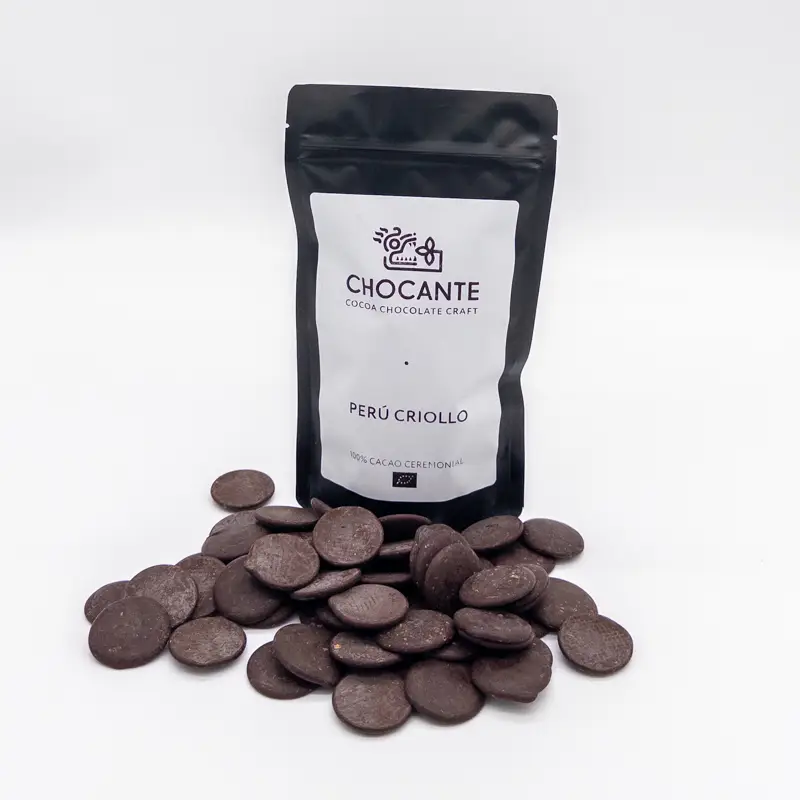Bio Surowe Kakao Ceremonialne - Perú Criollo - 100% Pasta Kakao 1 Bio Surowe Kakao Ceremonialne - Perú Criollo - 100% Pasta Kakao