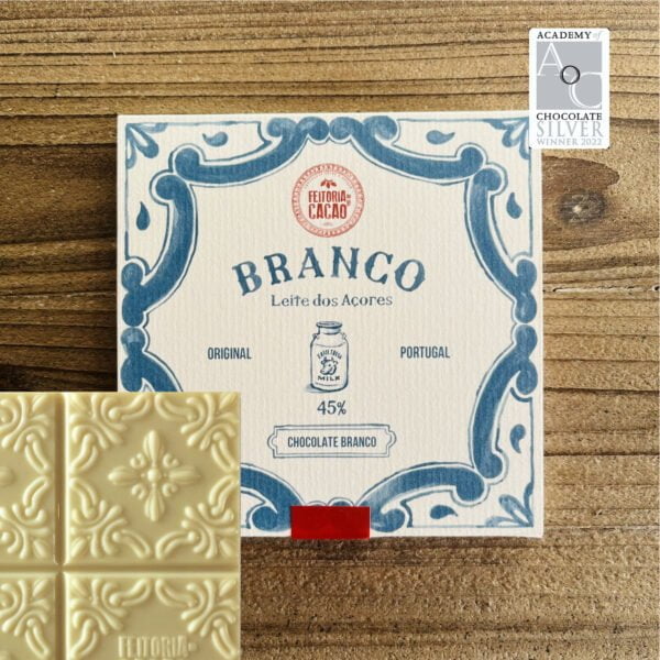 White Chocolate 45% on milk from the Azores - Branco Leite dos Açores