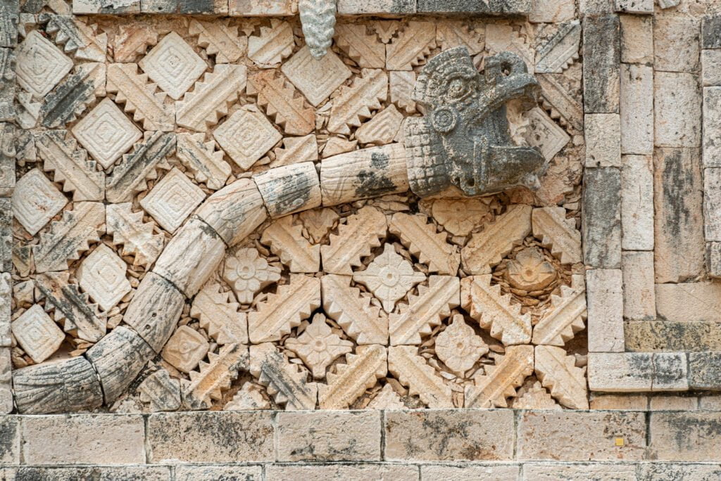 kukulkan meksyk uxmal