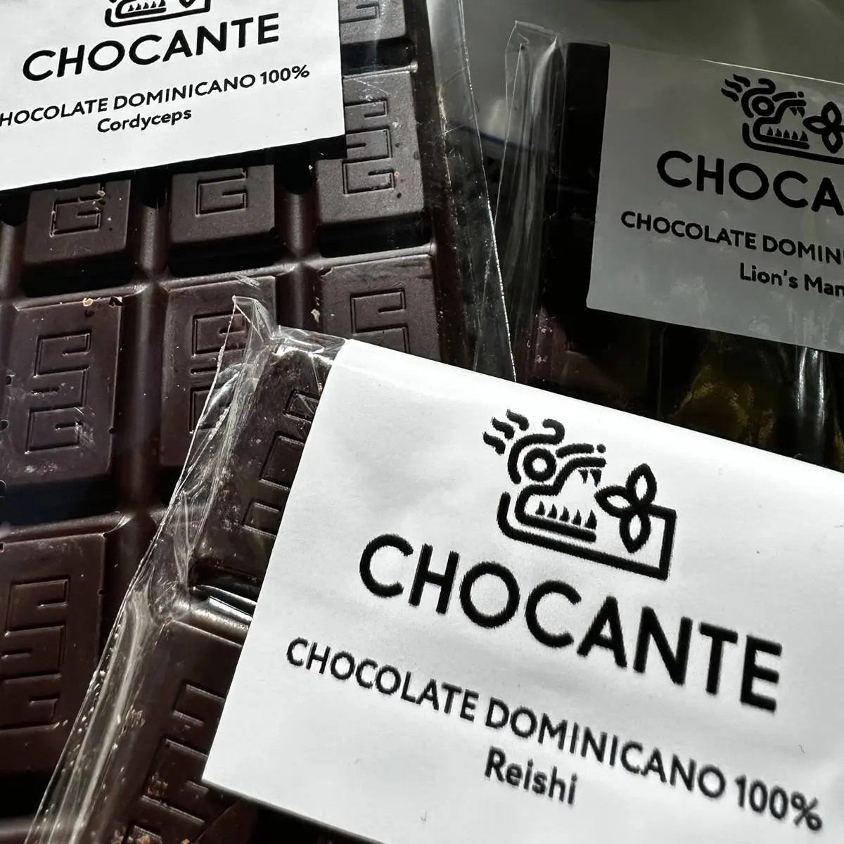 Chocolate Dominicano 100% con Reishi - домініканський шоколад з додаванням рейші 2 Chocolate Dominicano 100% con Reishi - домініканський шоколад з додаванням рейші - Зображення 2