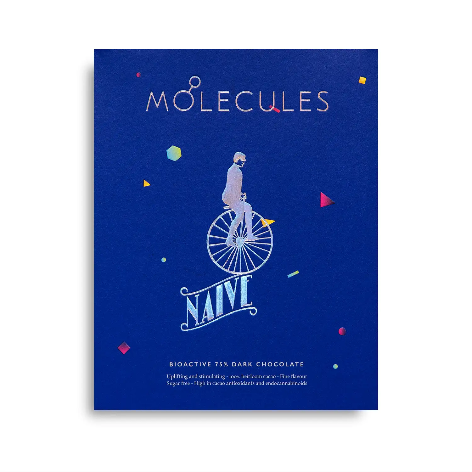 Molecules - 75% Bioaktywna Ciemna Czekolada 1 Molecules - 75% Bioaktywna Ciemna Czekolada